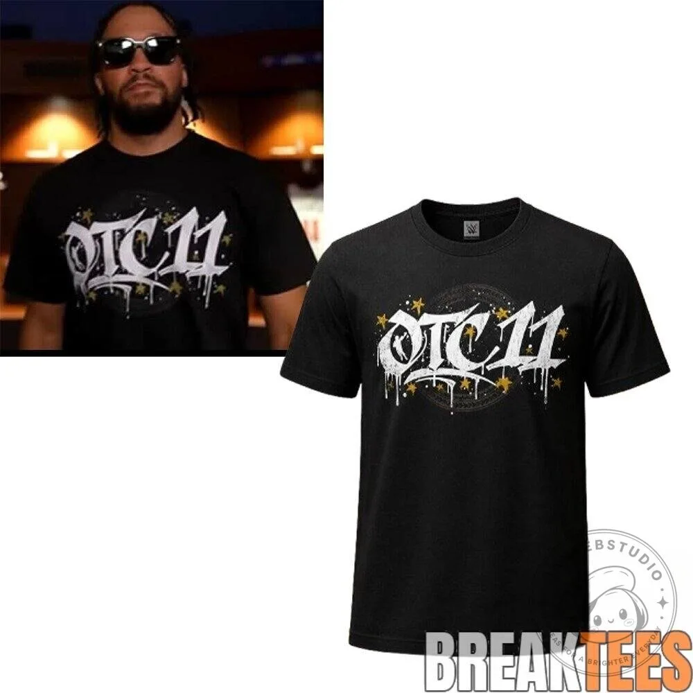Jalen Brunson OTC 11 2026 Inspired Black Short Sleeve Graphic T-Shirt