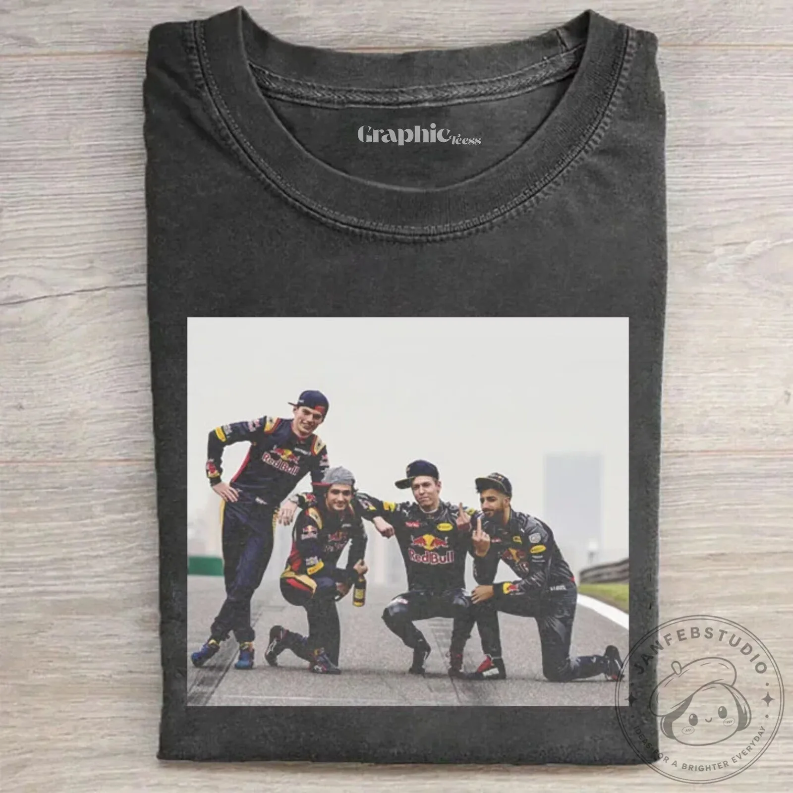 Formula One Team T-Shirt featuring Max Verstappen from Red Bull Racing