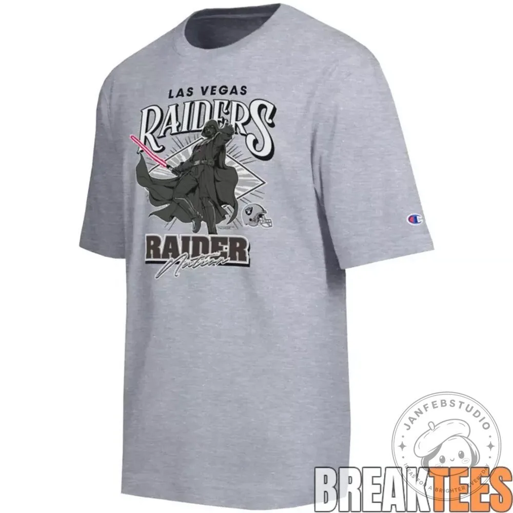 Las Vegas Raiders Darth Vader Star Wars Graphic T-Shirt