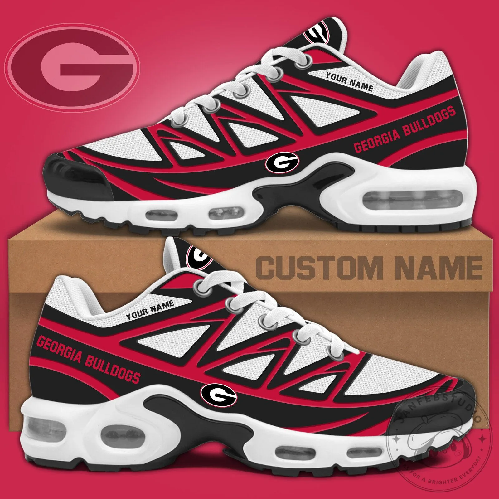 UGA Team Color Exclusive Sneakers V2 – Selling Fast!