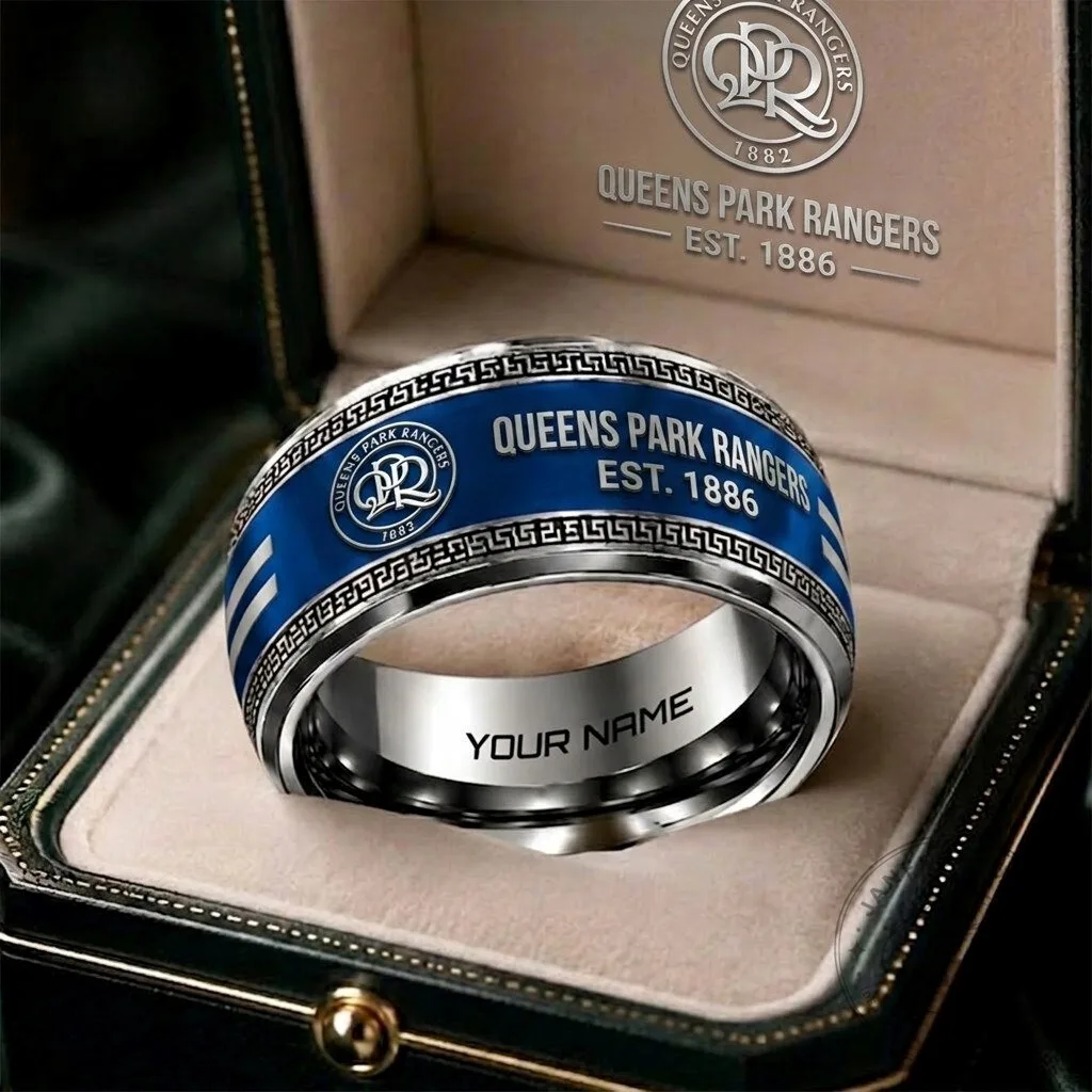 Queens Park Rangers Football Club Personalized Engraved Ring