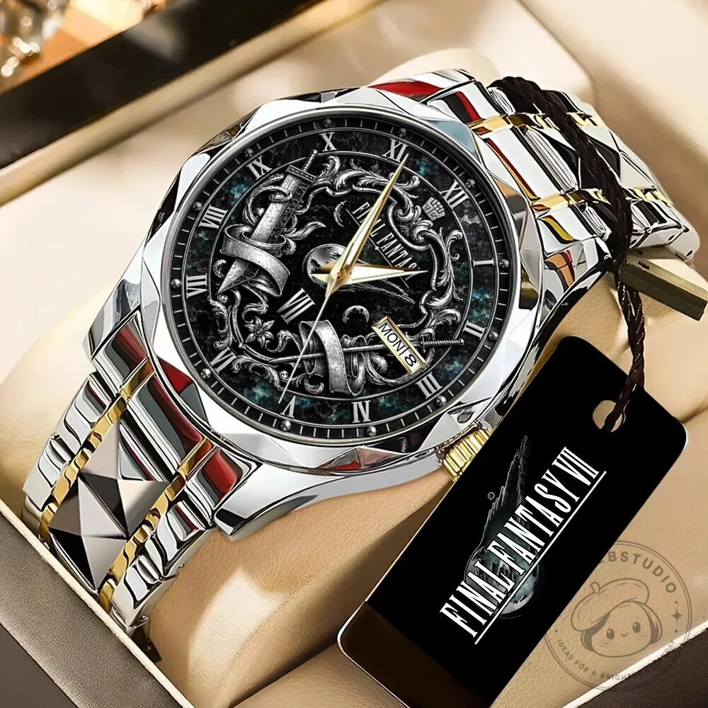 Final Fantasy VII Buster Sword Luxury Quartz Watch