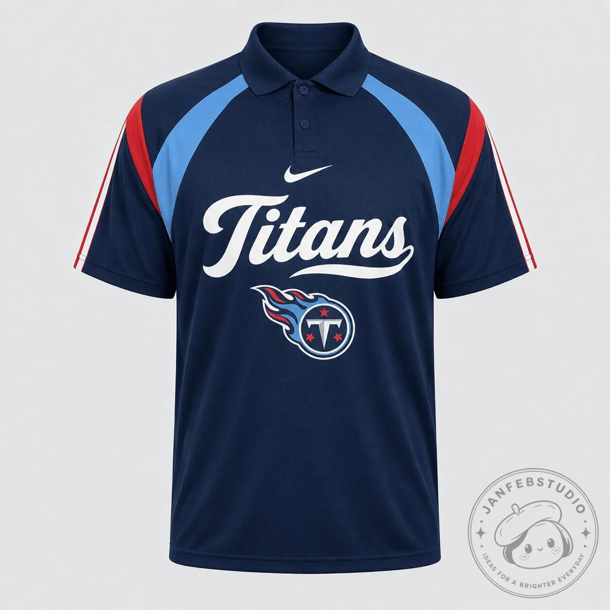 Tennessee Titans National Football League Athletic Polo Shirt