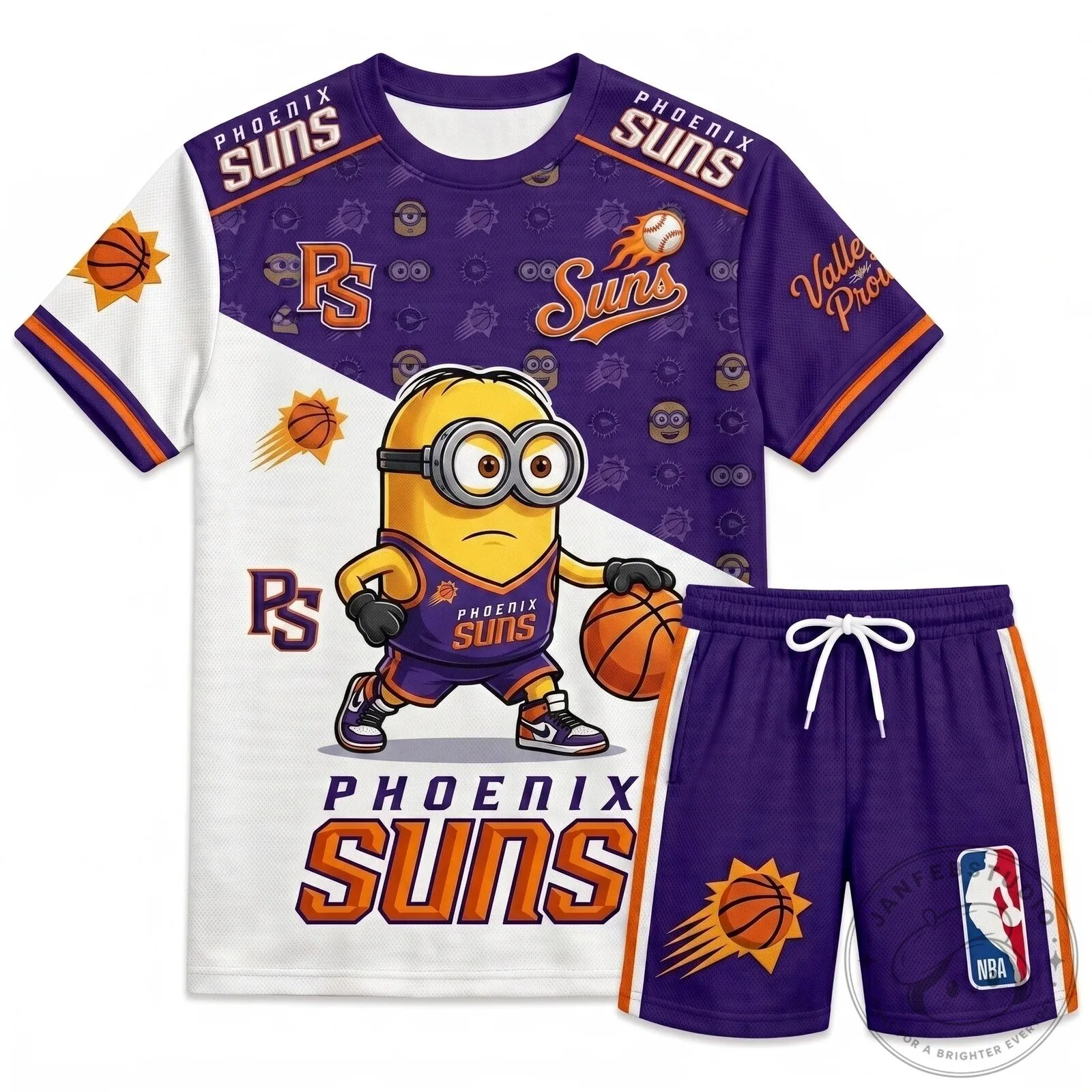 Toronto Raptors Basketball Fan Shirt and Shorts Set 118 Toronto Raptors Basketball Fan Shirt and Shorts Set