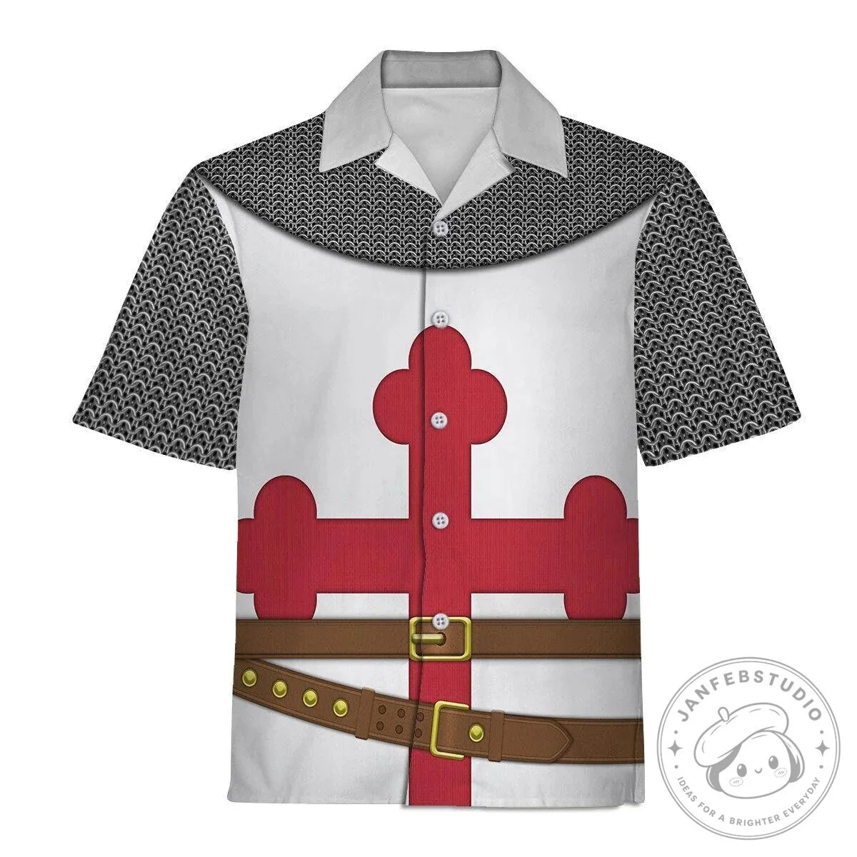 Knights Templar Crusader Medieval Armor Chainmail Costume Hoodie 22 Knights Templar Crusader Medieval Armor Chainmail Costume Hoodie