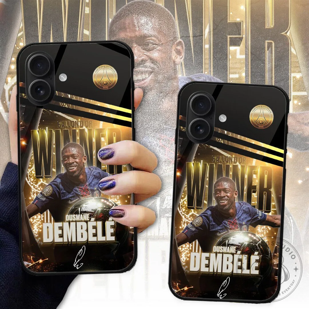 Phone Case Featuring Ousmane Dembele of Paris Saint Germain Football Team