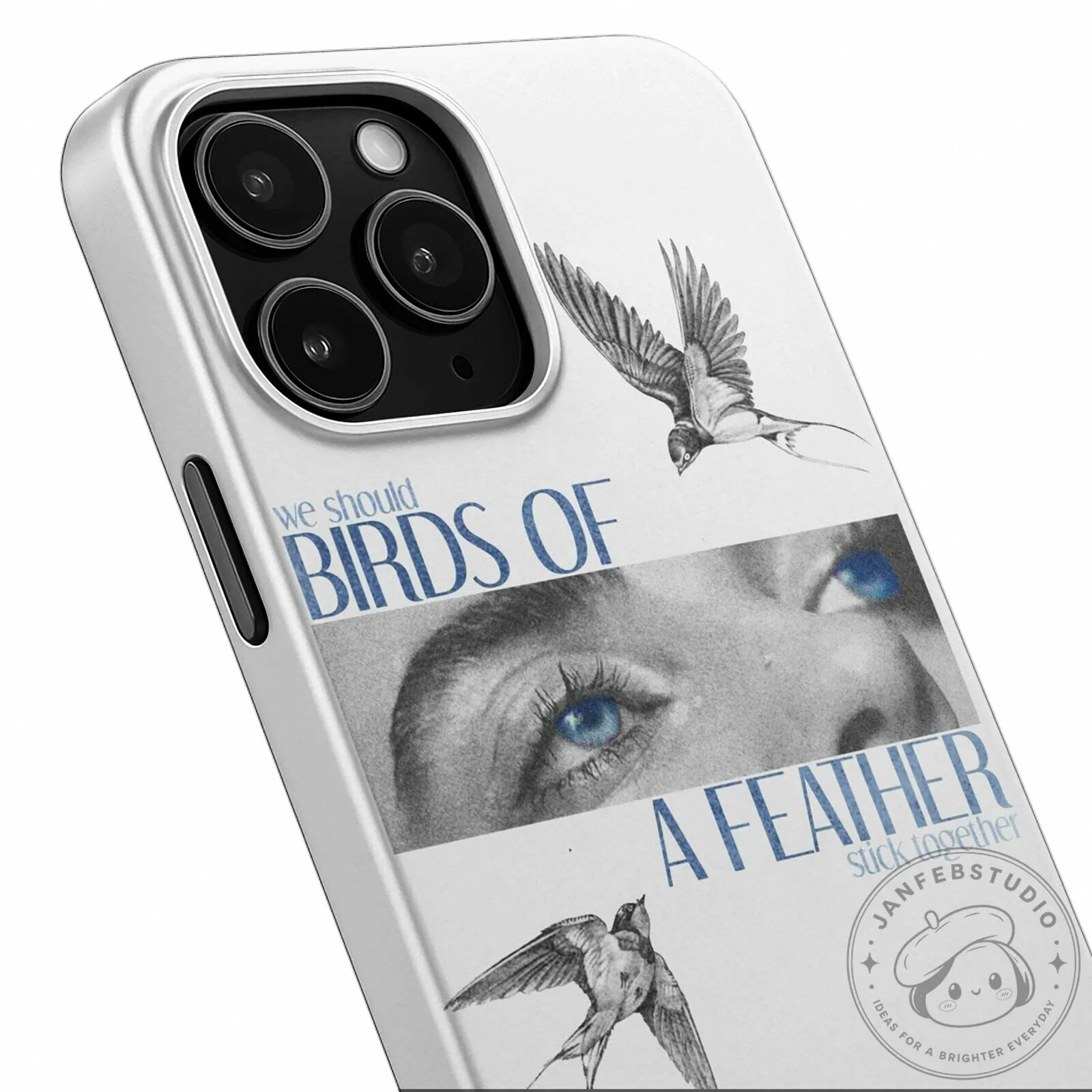 Billie Eilish Birds of a Feather Stick Together Phone Case 9 Billie Eilish Birds of a Feather Stick Together Phone Case