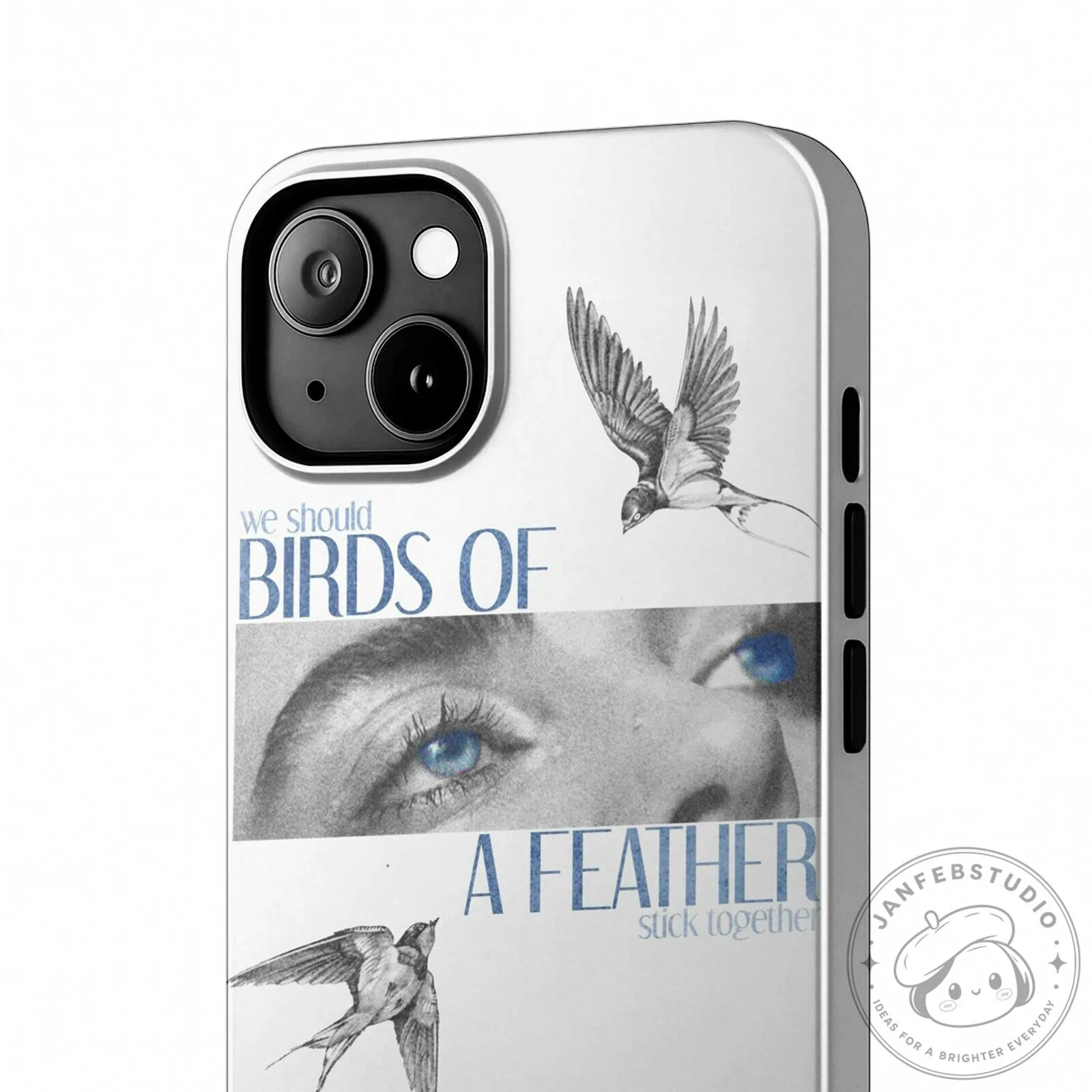 Billie Eilish Birds of a Feather Stick Together Phone Case 10 Billie Eilish Birds of a Feather Stick Together Phone Case