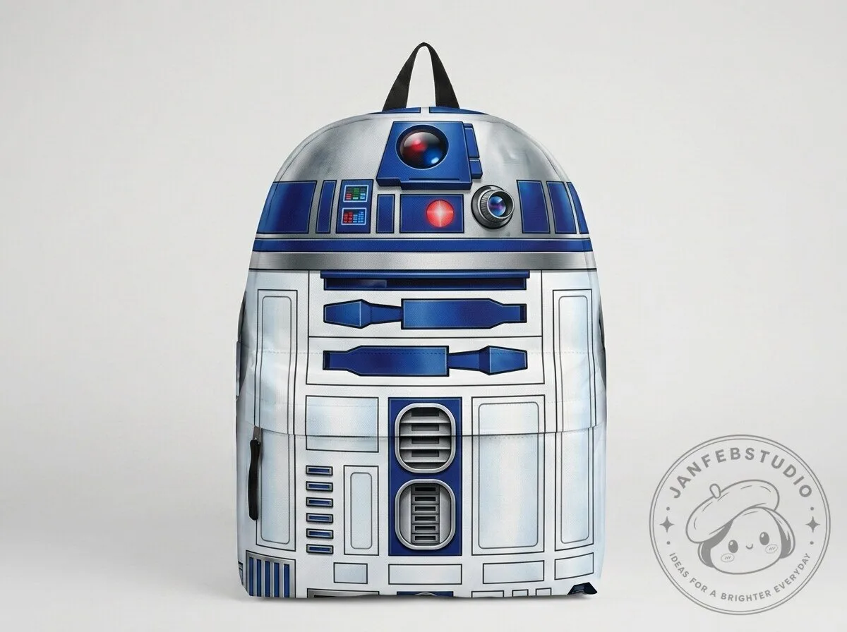 Star Wars R2-D2 Droid Character Design Backpack