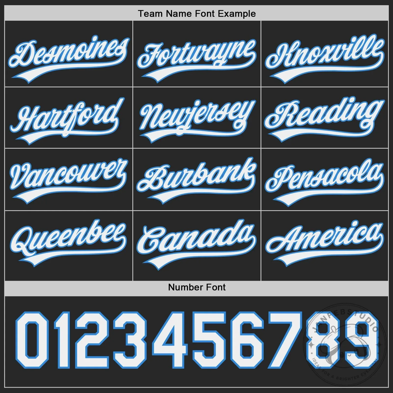 Custom Reversible Baseball Jersey with Your Team Name and Number in Black and Blue 16 Custom Reversible Baseball Jersey with Your Team Name and Number in Black and Blue