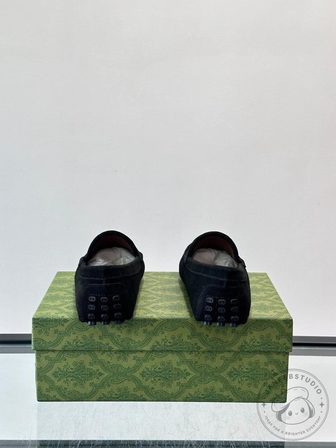 Gucci Black Suede Horsebit Loafer Shoes for Men 11 Gucci Black Suede Horsebit Loafer Shoes for Men