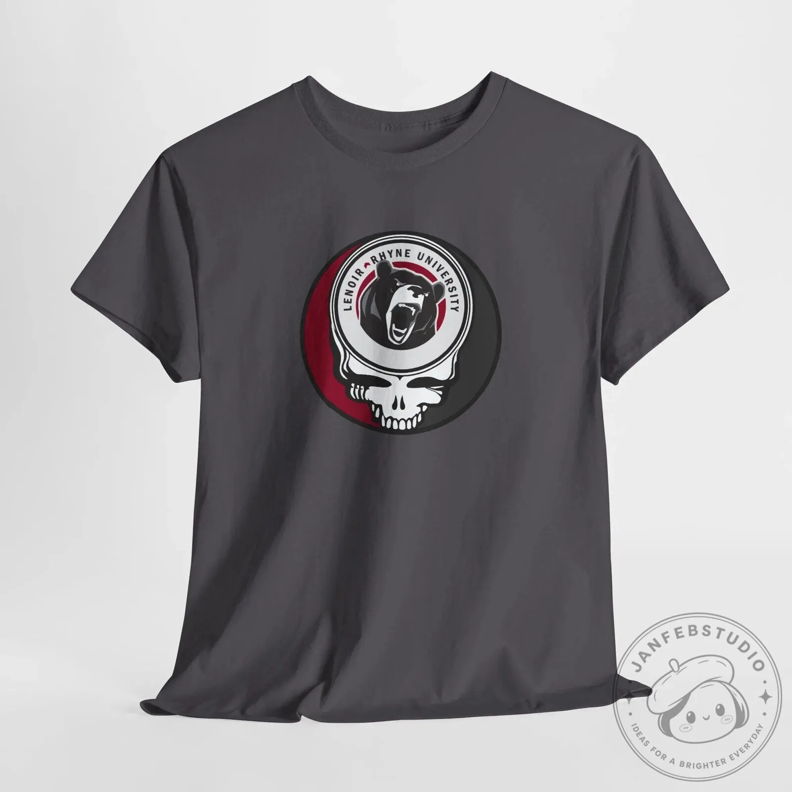 Lenoir-Rhyne University Stealie Bear Mascot Logo T-Shirt